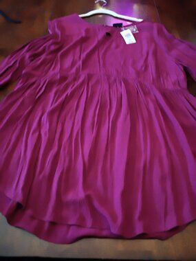 Torrid Gauzy Babydoll Dress Top